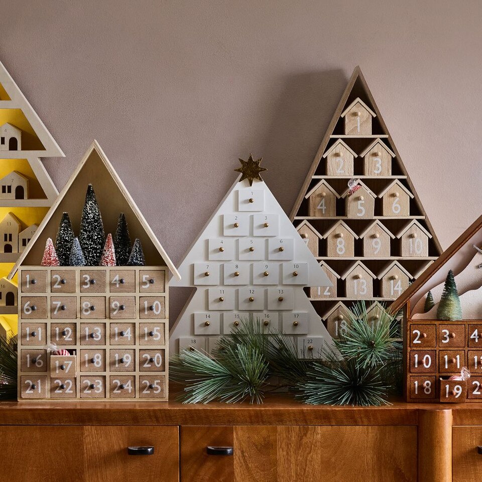 Pure Wood LightUp Advent Calendar West Elm Australia